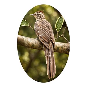 Pheasant Cuckoo Rear Left Quarter